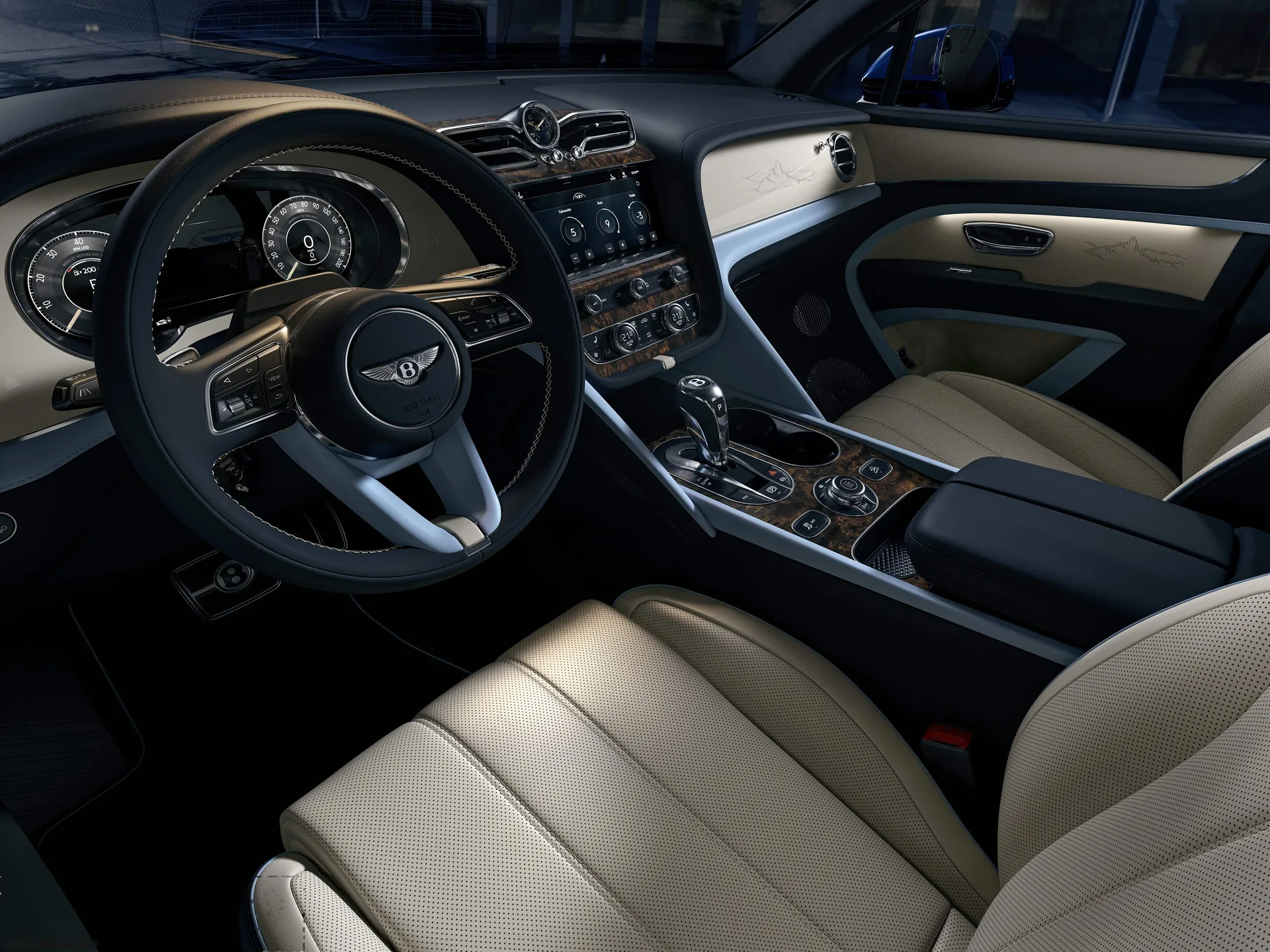 Bentley Bentayga Artenara Edition (2027) – interiér