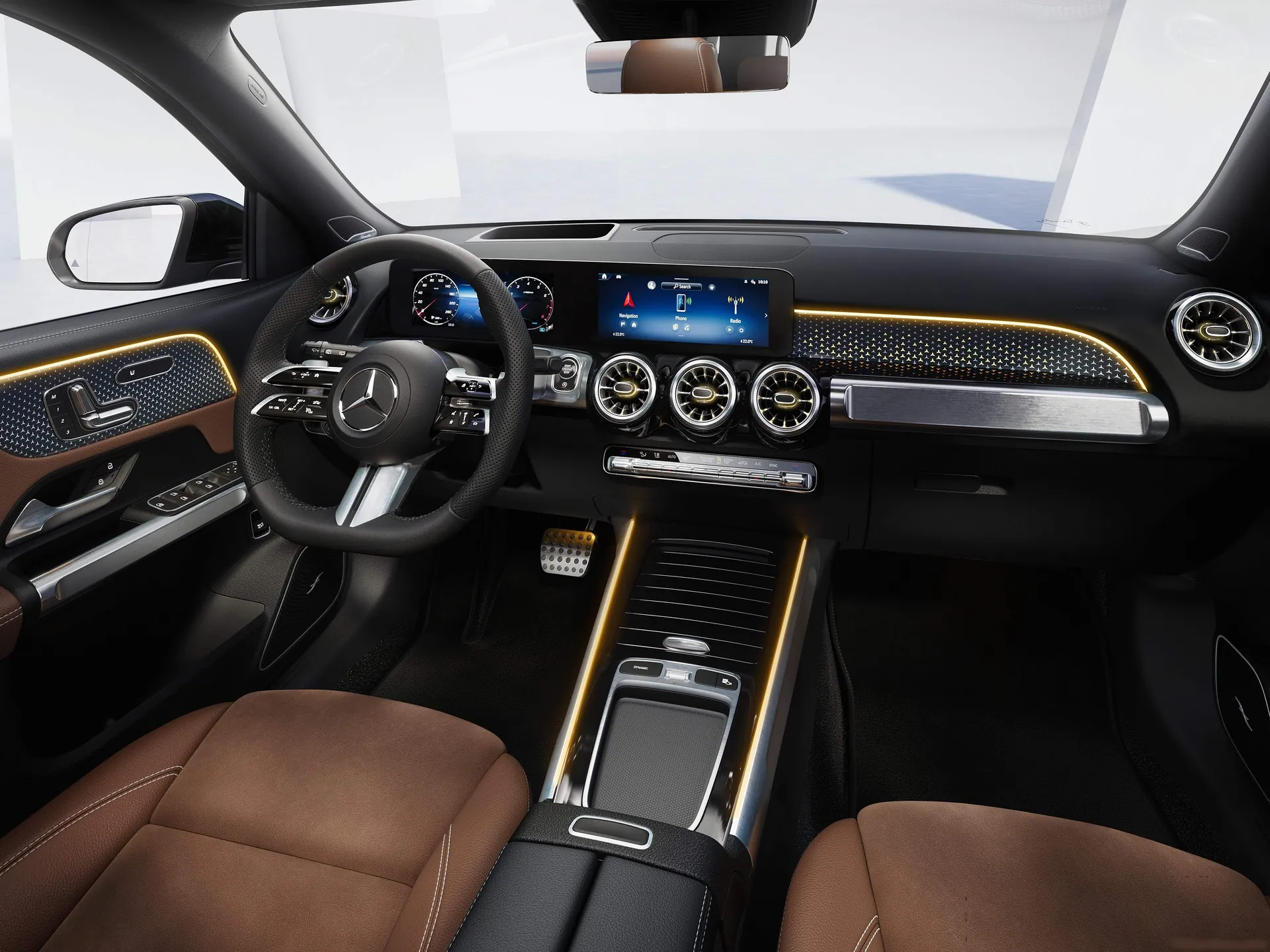 Mercedes-Benz GLB (2024) – interiér