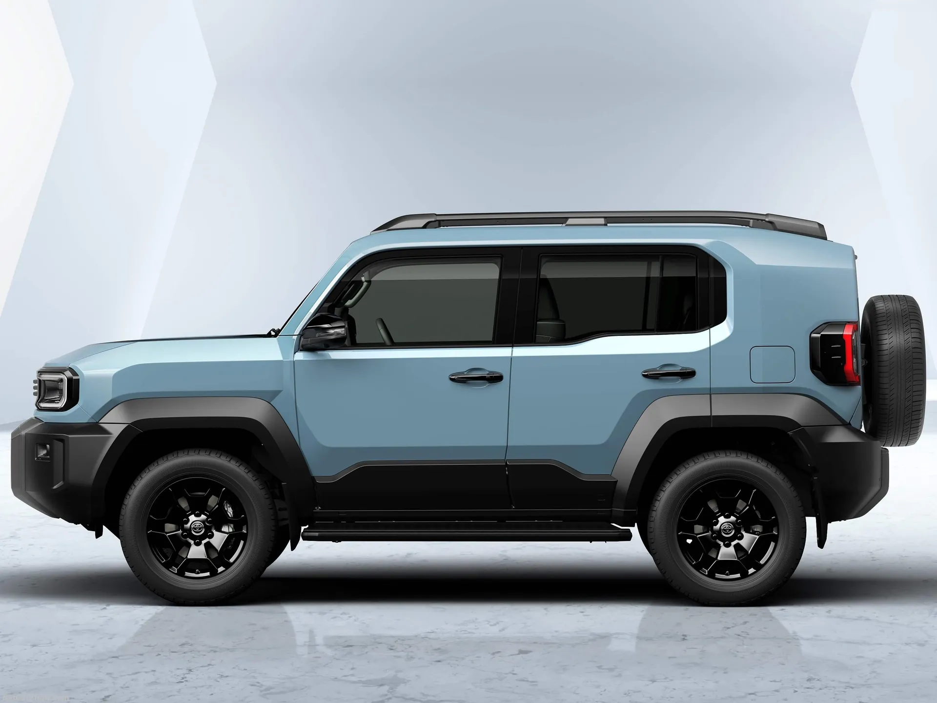 Toyota Land Cruiser FJ (2027) – boční profil
