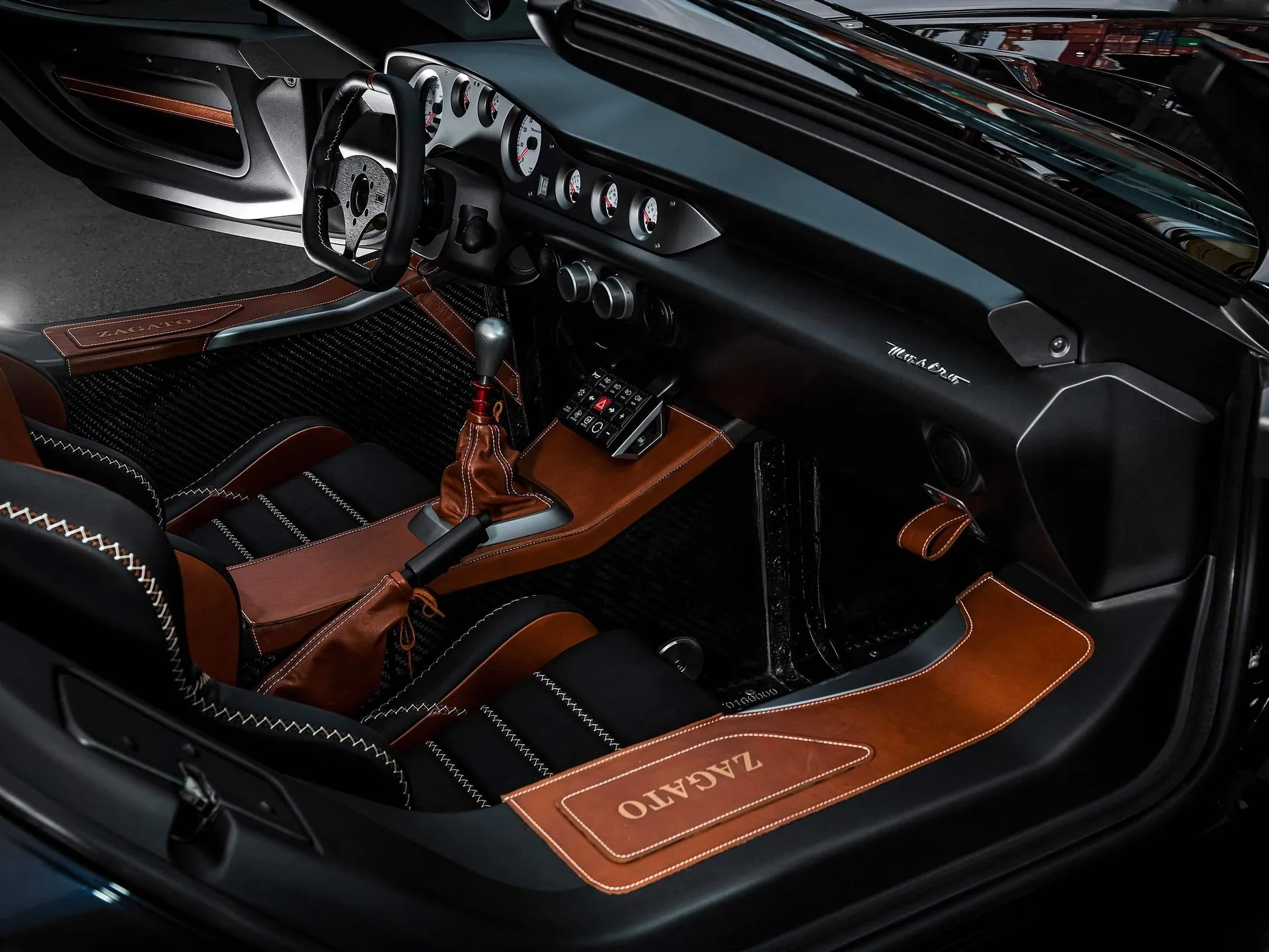 Zagato Mostro Barchetta (2022) – interiér
