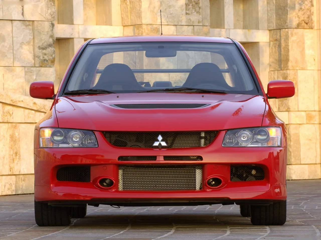 Mitsubishi Lancer Evolution MR (2006) – zepředu