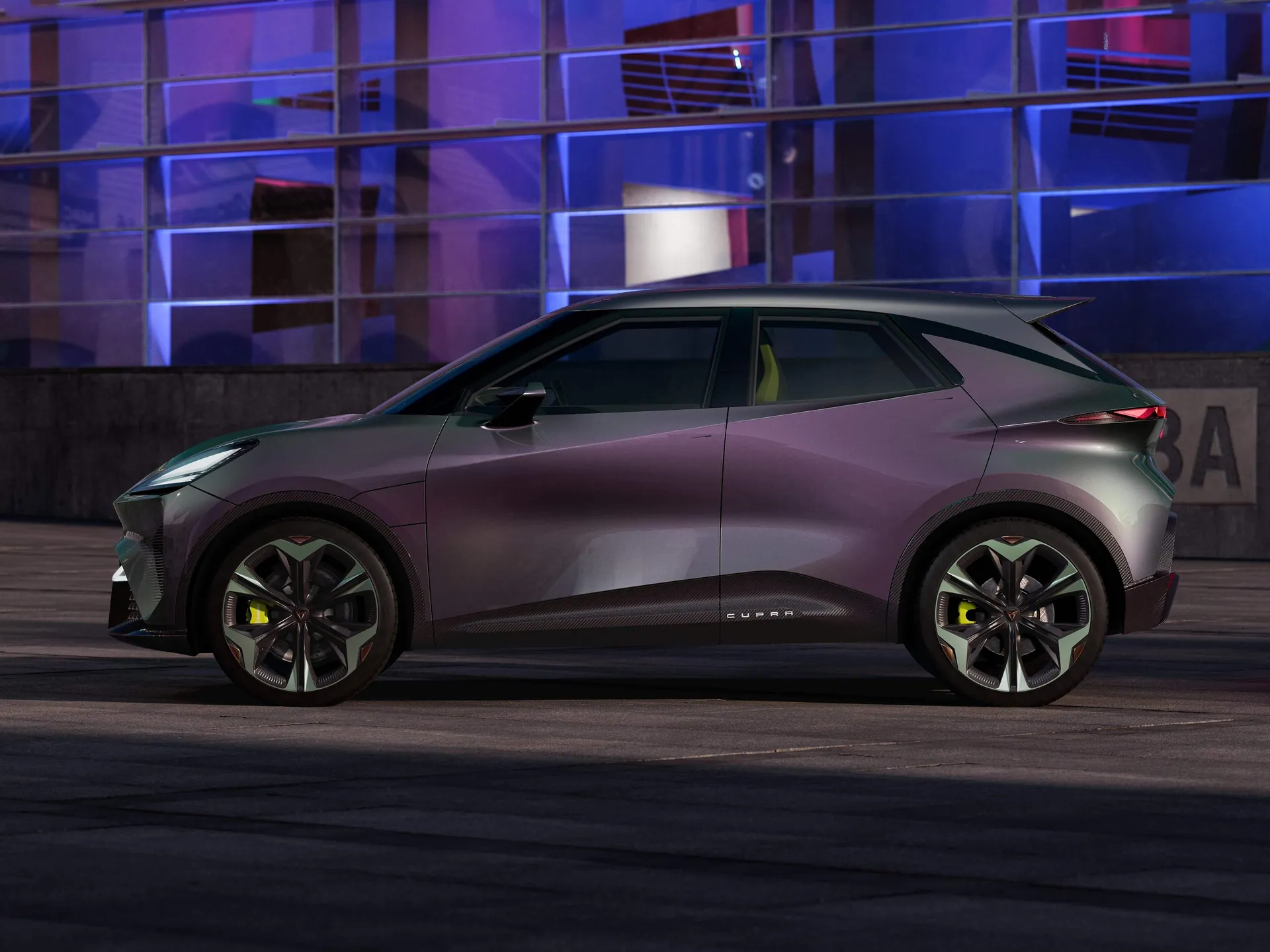 Cupra UrbanRebel Concept (2022) – boční profil