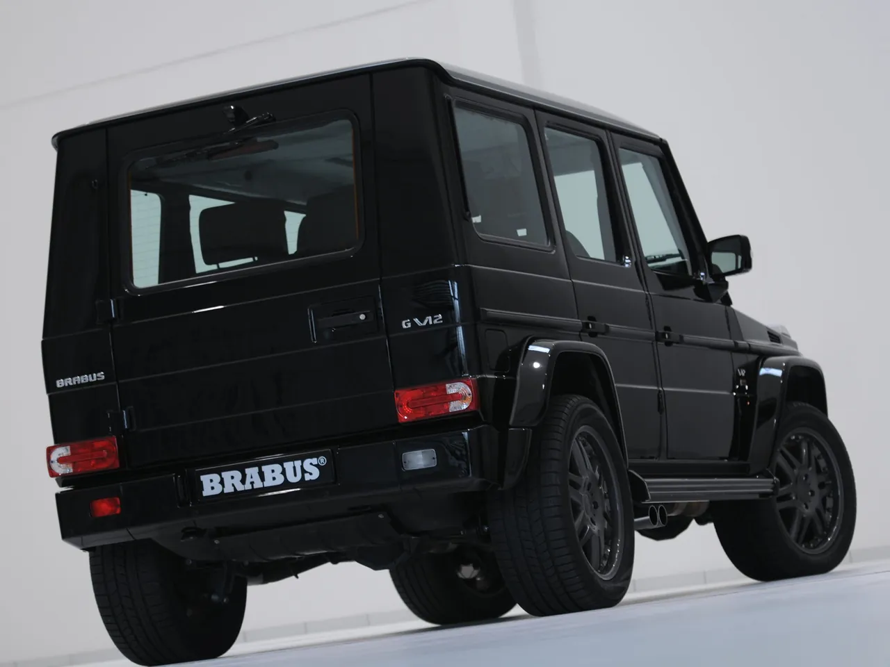 Brabus Mercedes-Benz G-Class V12 S Biturbo (2009) - Rear Three-Quarter