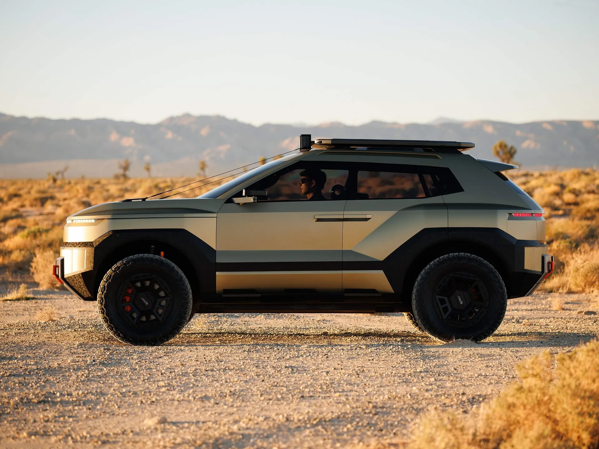 Hyundai Crater Concept (2025) – boční profil