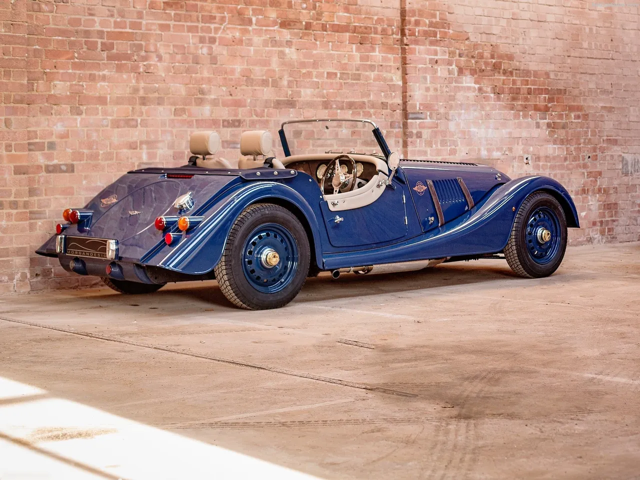 Morgan 4-4 80th Anniversary (2016) – zadní tříčtvrteční pohled