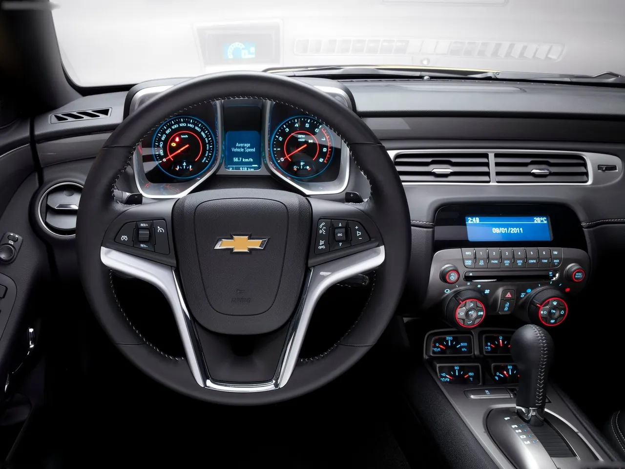 Chevrolet Camaro Convertible [EU] (2012) – interiér