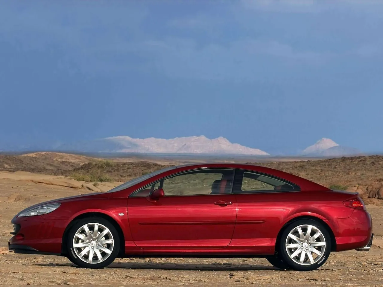 Peugeot 407 Prologue Concept (2005) – boční profil