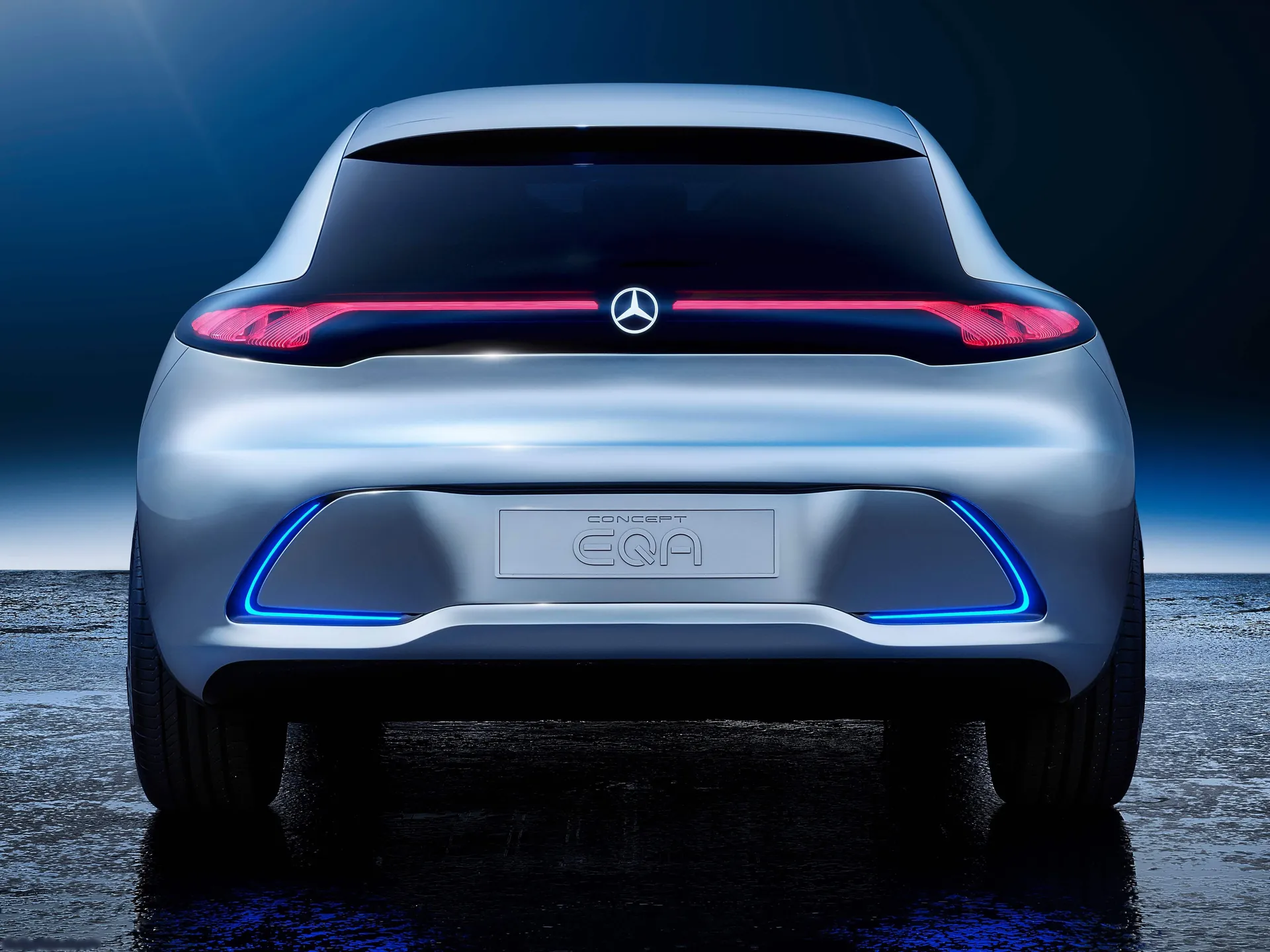 Mercedes-Benz EQA Concept (2017) – zezadu