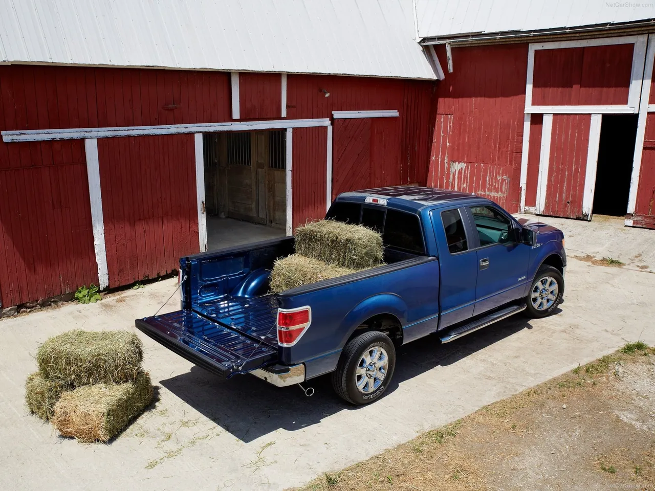 Ford F-150 (2013) – zadní tříčtvrteční pohled