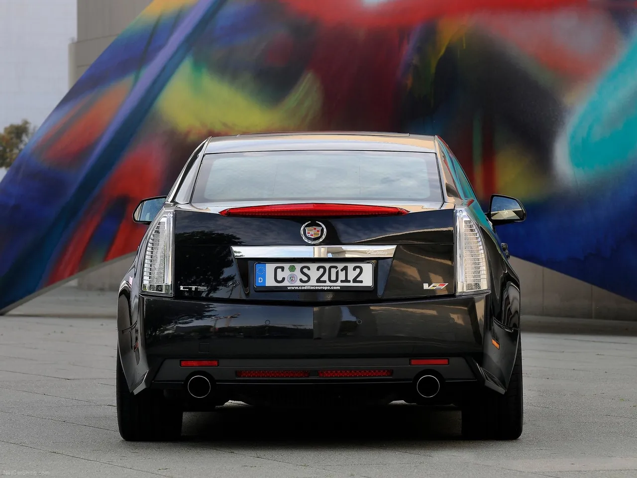 Cadillac CTS-V (2009) – zezadu
