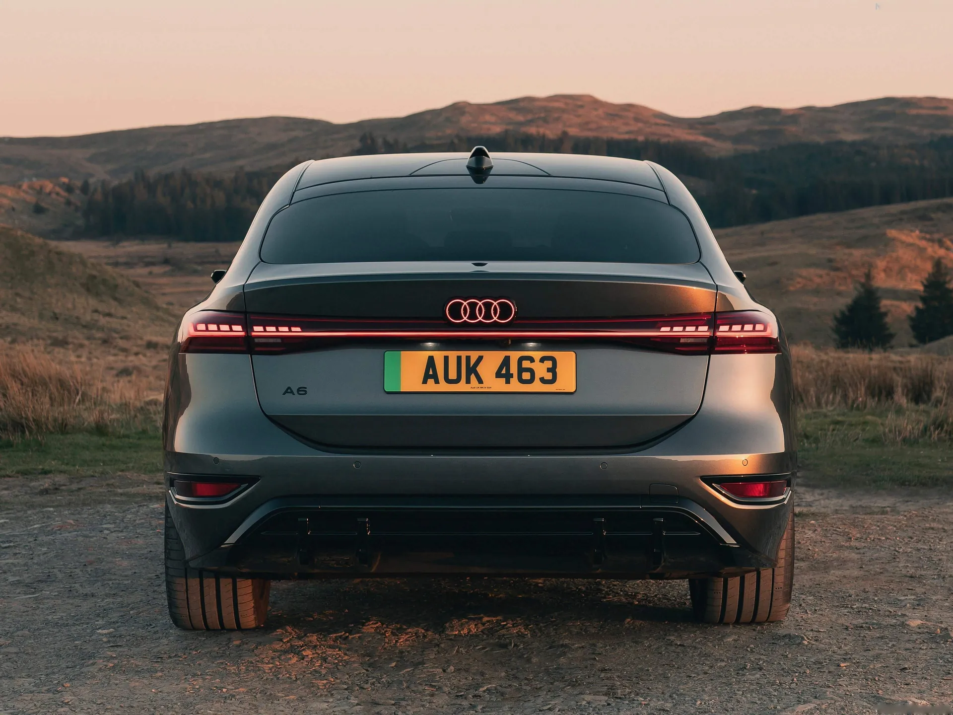 Audi A6 Sportback e-tron performance [UK] (2025) – zezadu