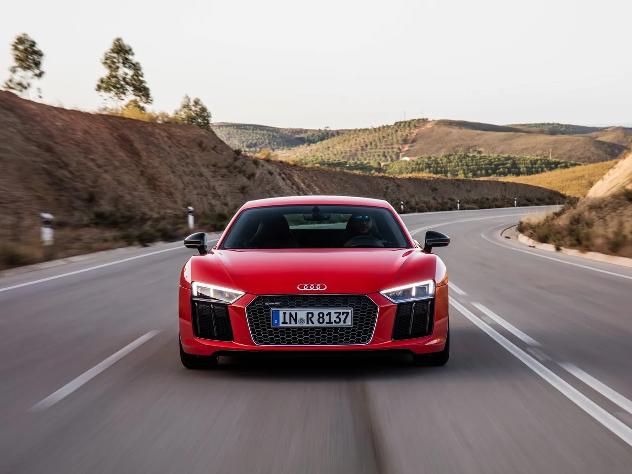 Audi R8 V10 plus (2016) – zepředu