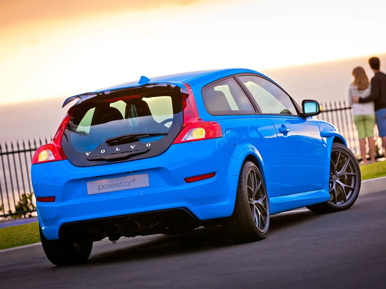 Volvo C30 Polestar Concept (2011) – zadní tříčtvrteční pohled
