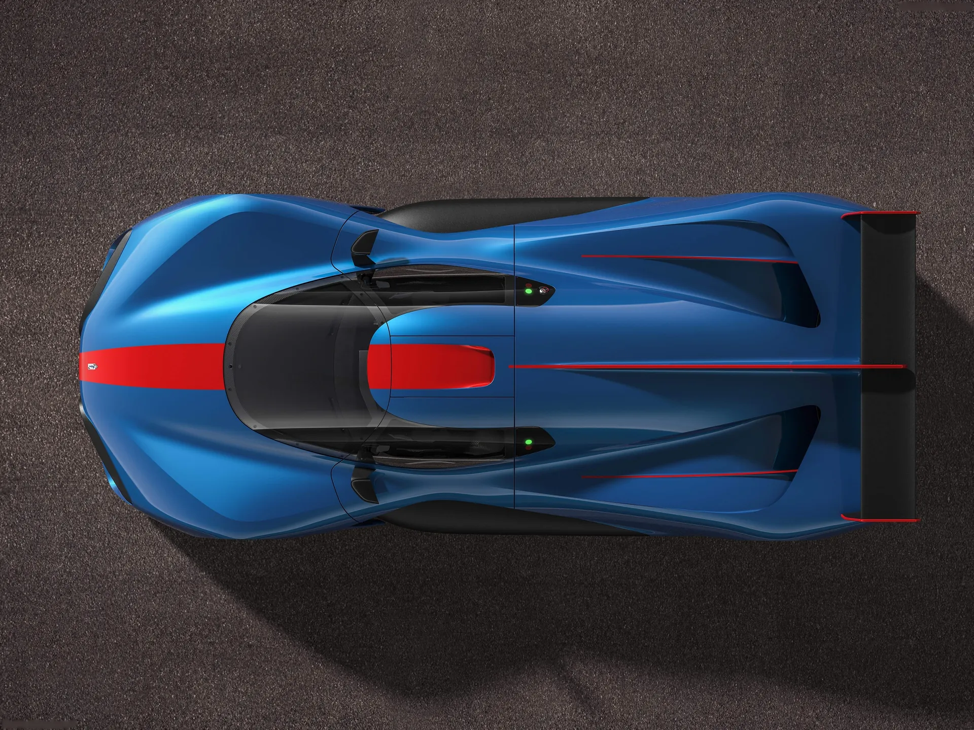 Pininfarina H2 Speed (2019) - Top view