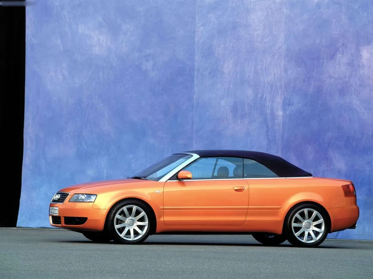 Audi A4 Cabriolet (2002) – boční profil