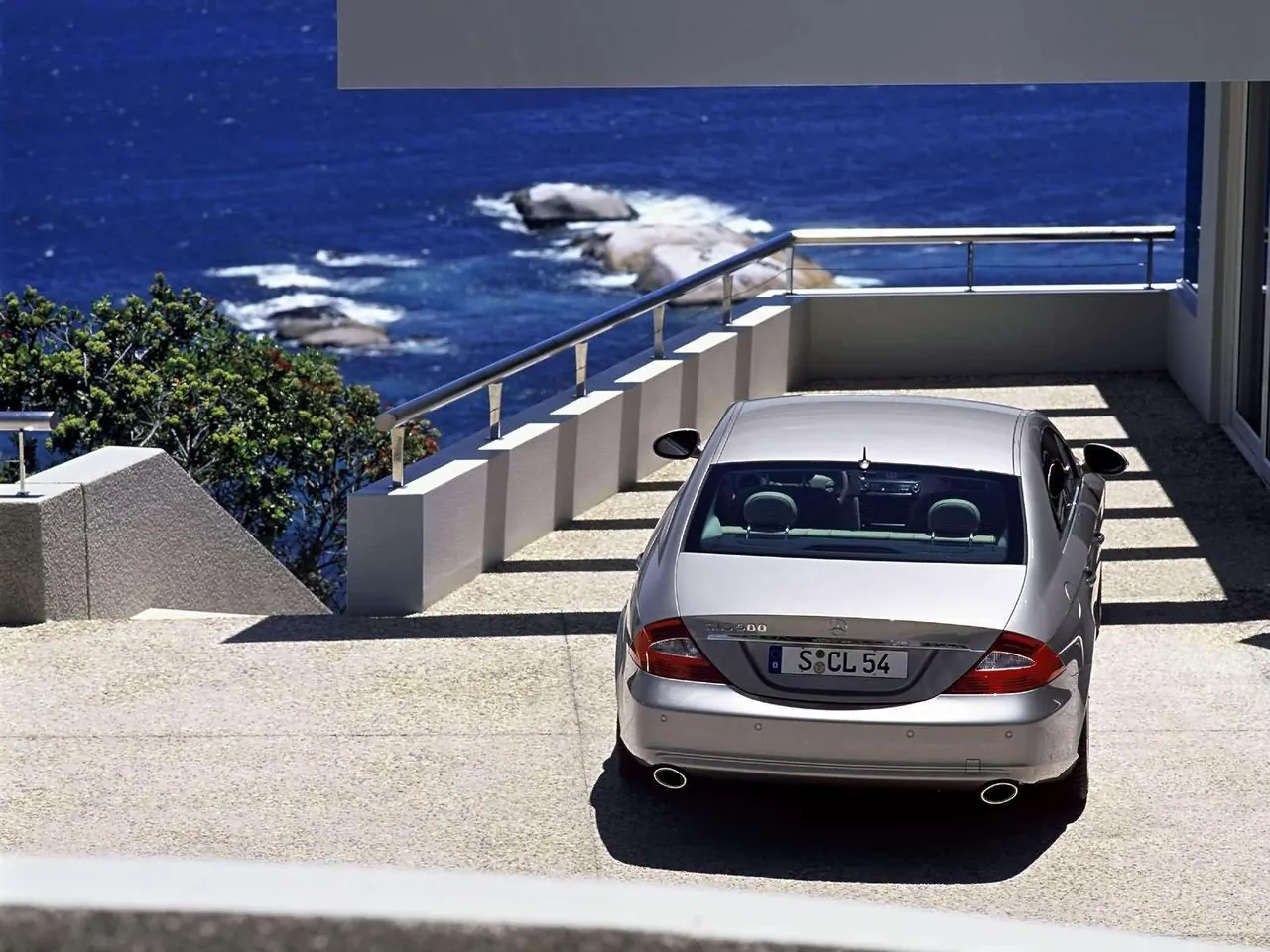Mercedes-Benz CLS500 (2005) - Rear