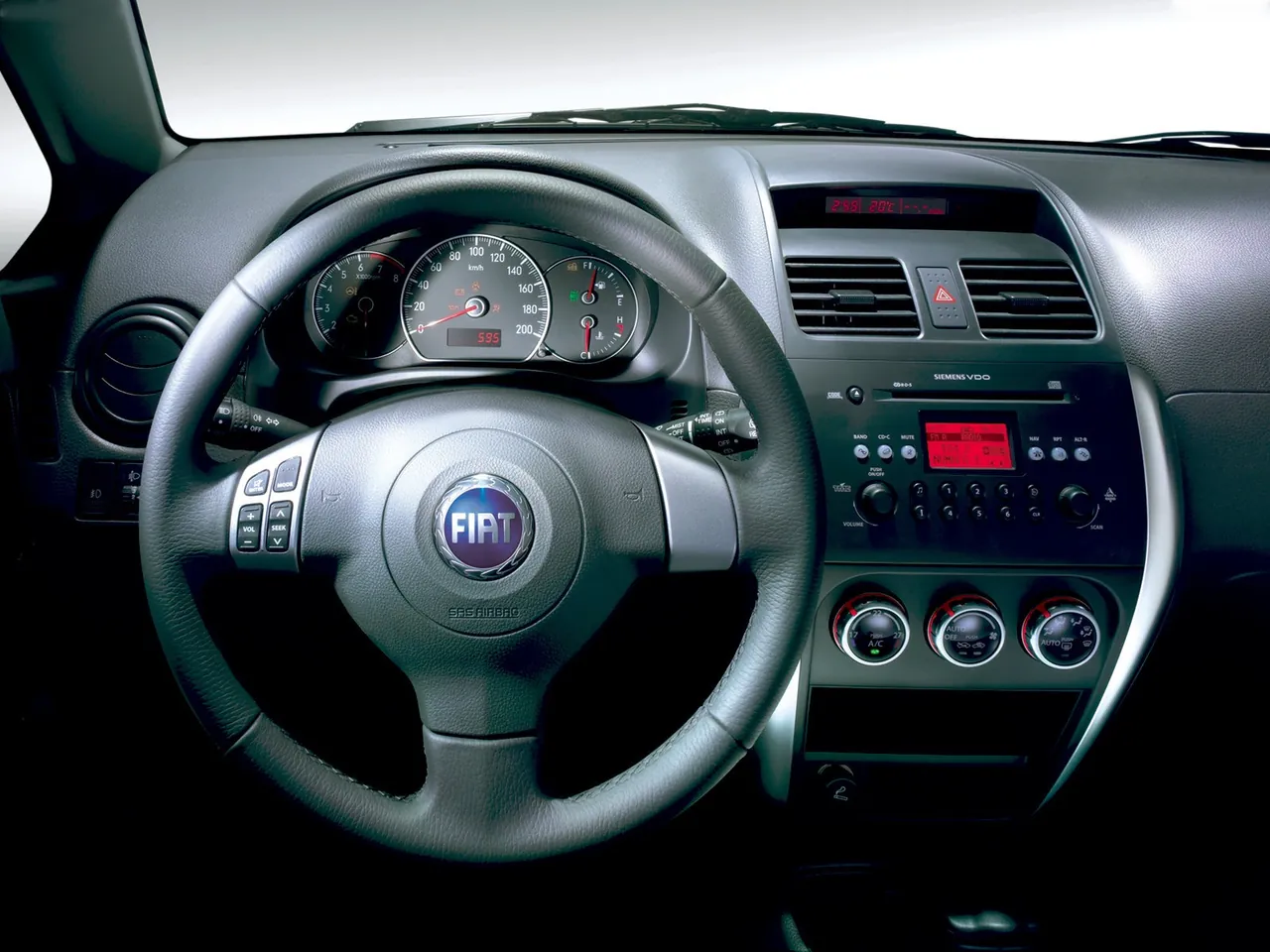 Fiat Sedici (2006) – interiér
