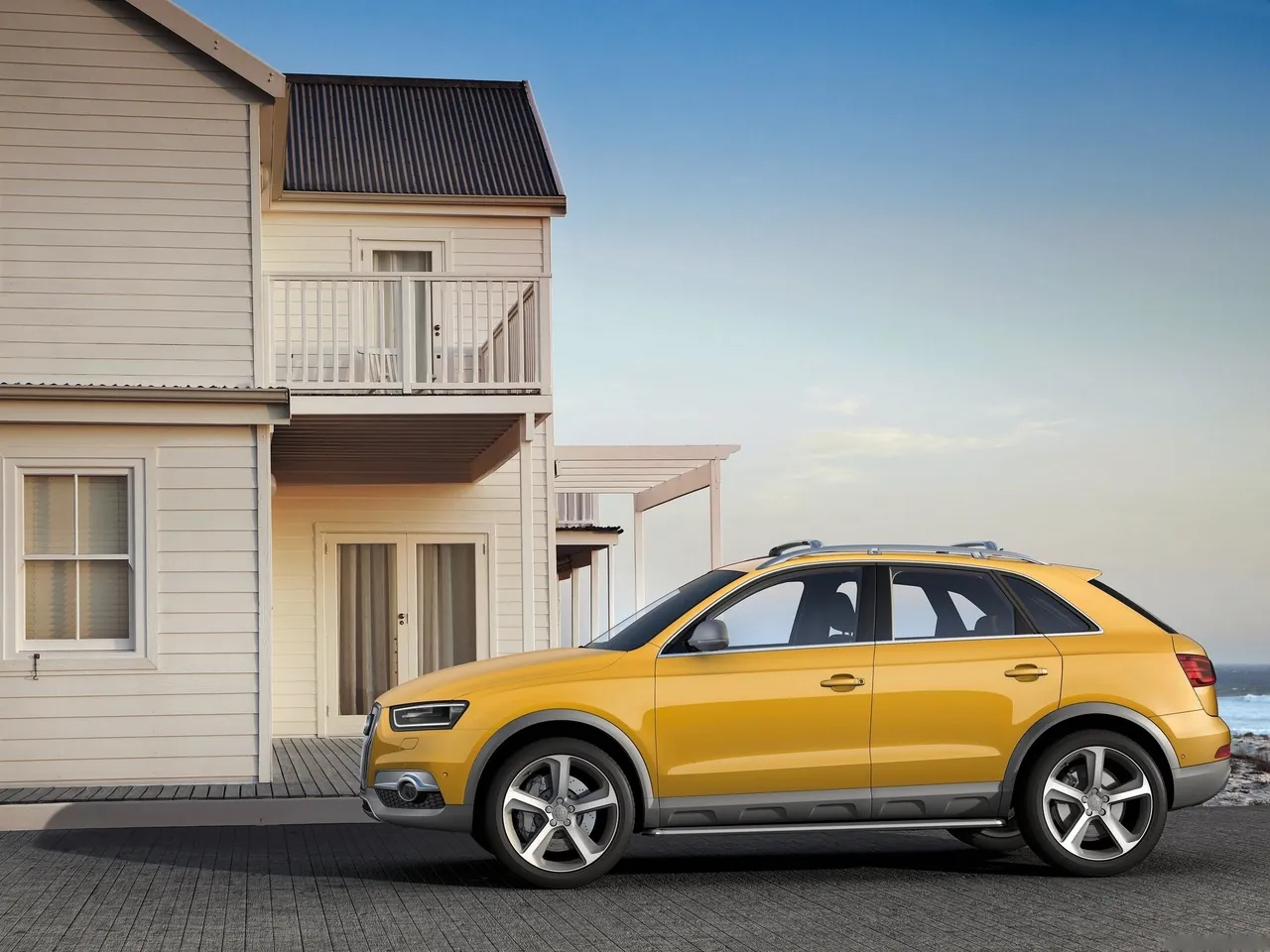 Audi Q3 Jinlong Yufeng Concept (2012) – boční profil
