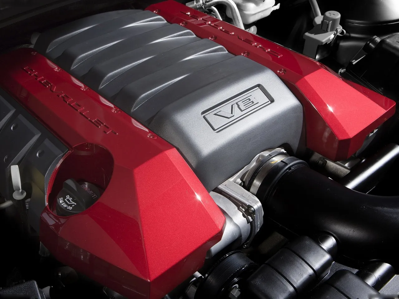 Chevrolet Camaro Red Flash Concept (2010) – motorový prostor