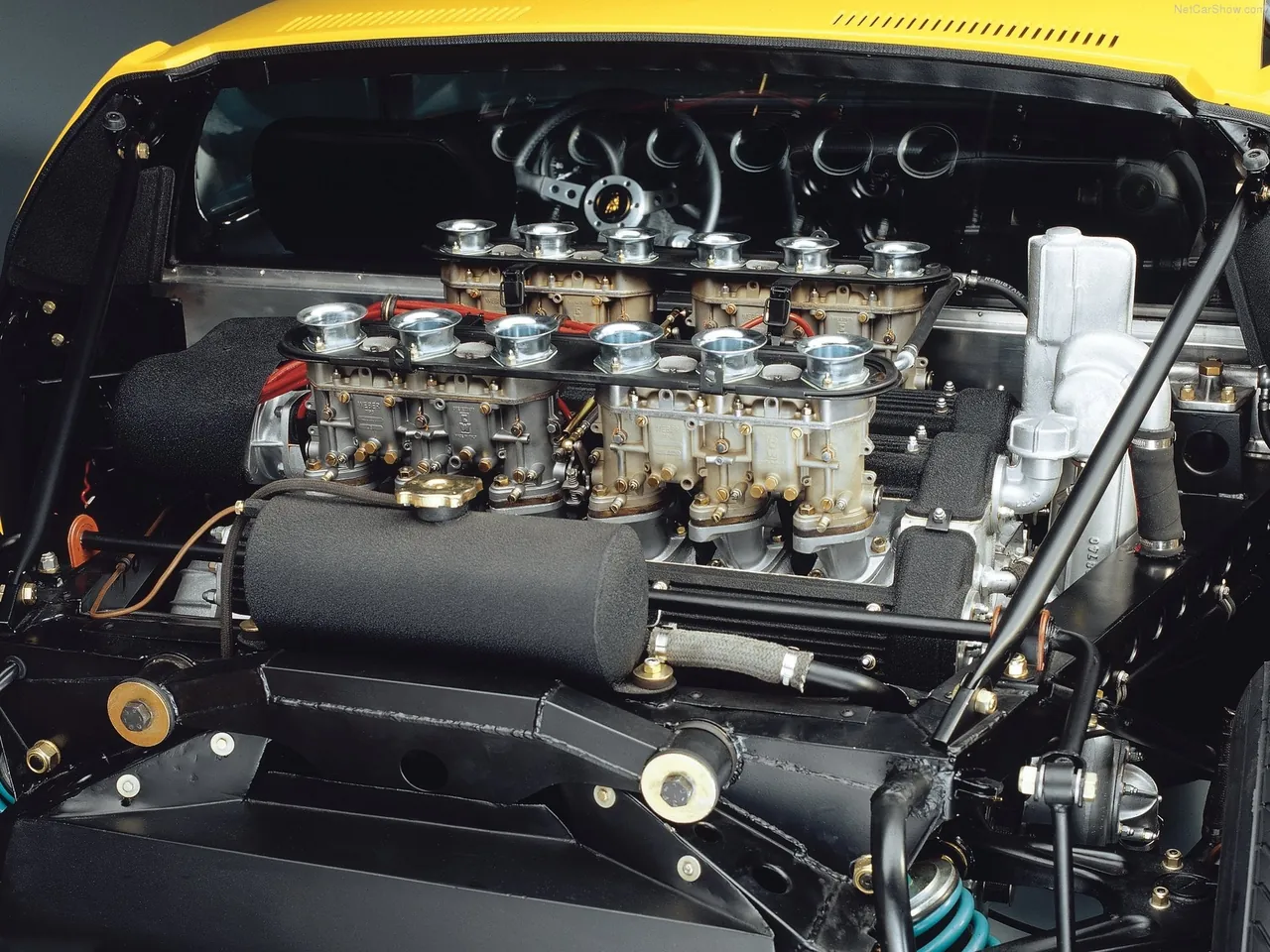 Lamborghini Miura SV (1971) – motor