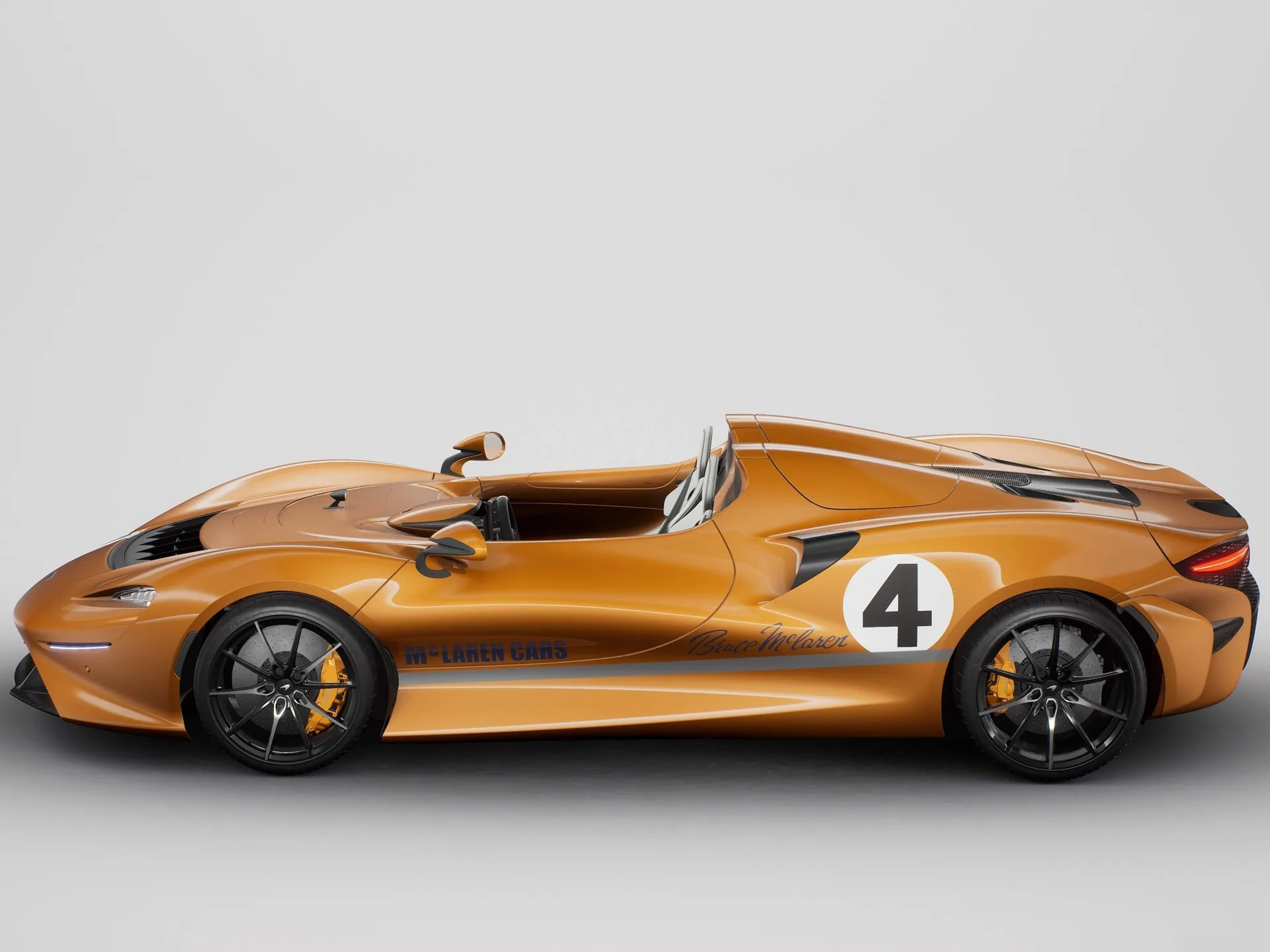 McLaren Elva M6A Theme by MSO (2021) – boční profil