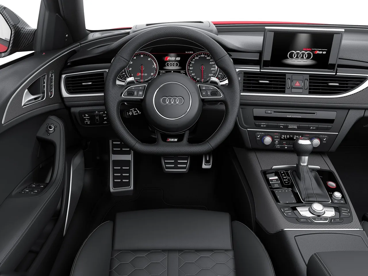 Audi RS6 Avant (2015) – interiér