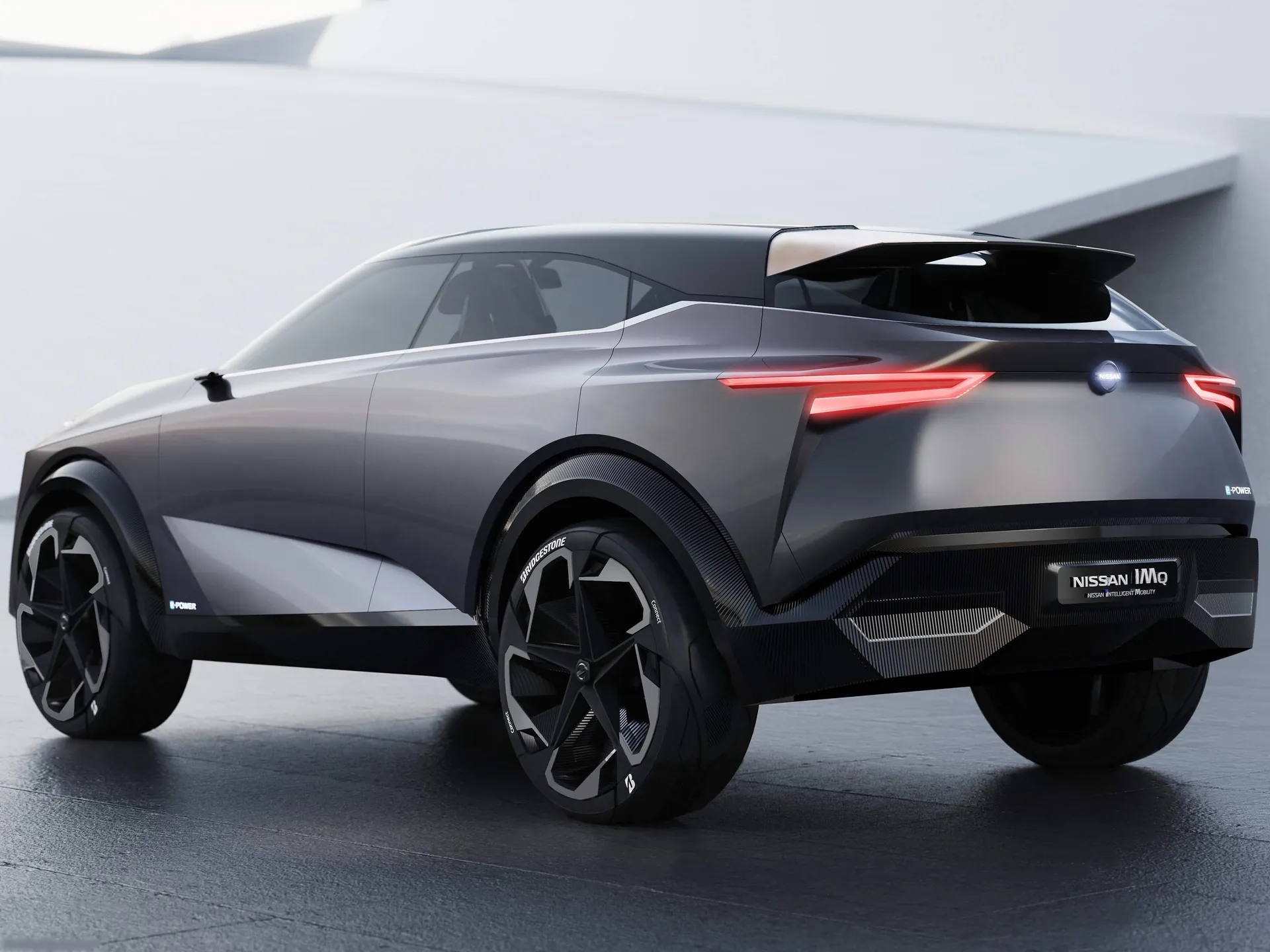 Nissan IMQ Concept (2019) – zadní tříčtvrteční pohled