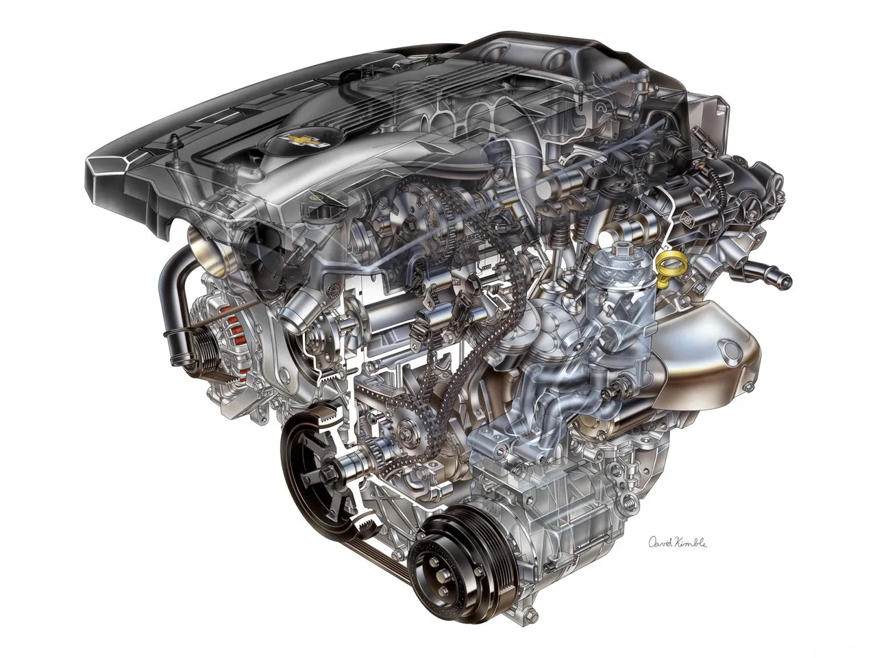 Chevrolet Camaro (2010) – motor
