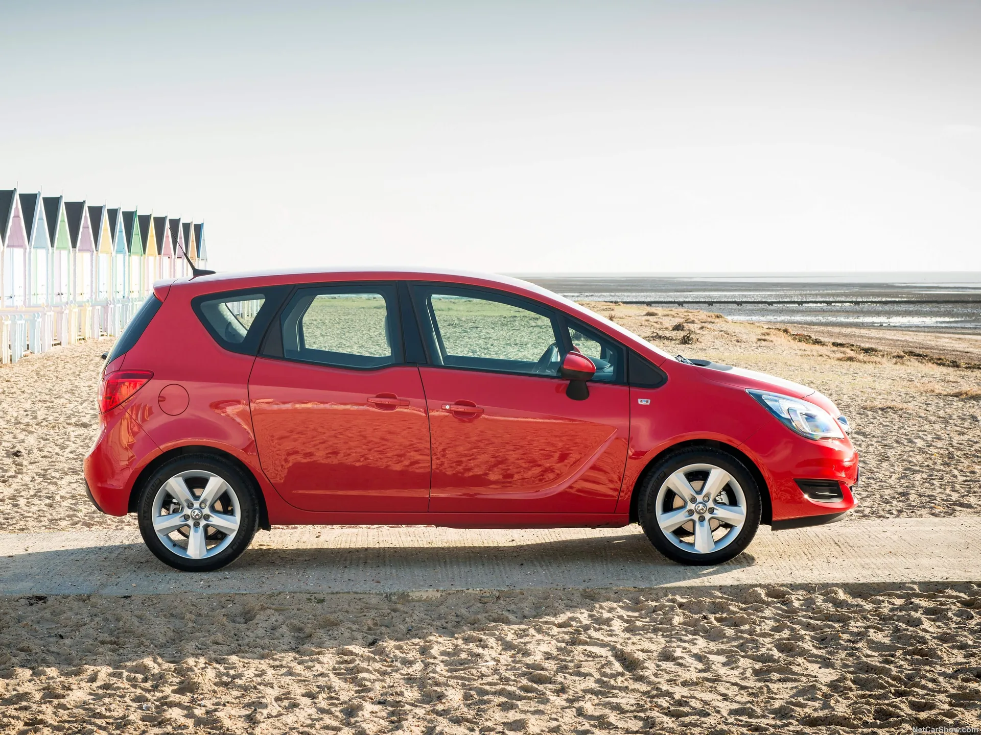 Vauxhall Meriva (2014) – boční profil