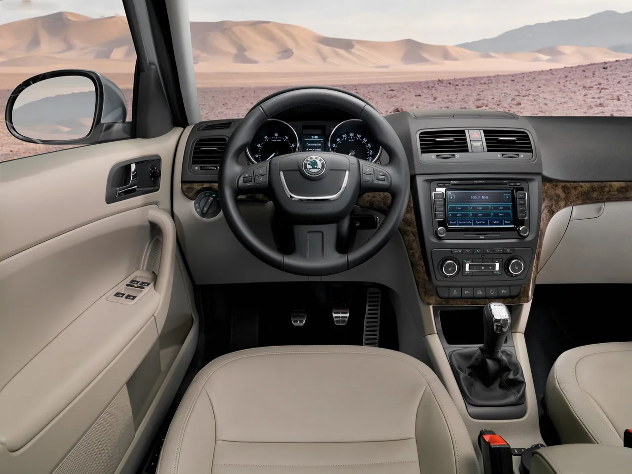 Skoda Yeti (2010) - Interior