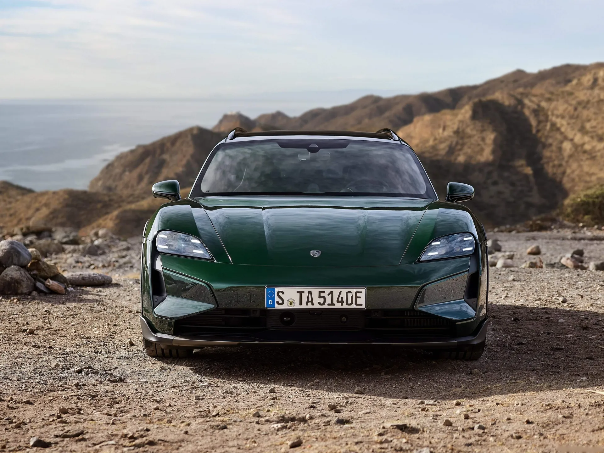 Porsche Taycan Turbo Cross Turismo (2025) – zepředu