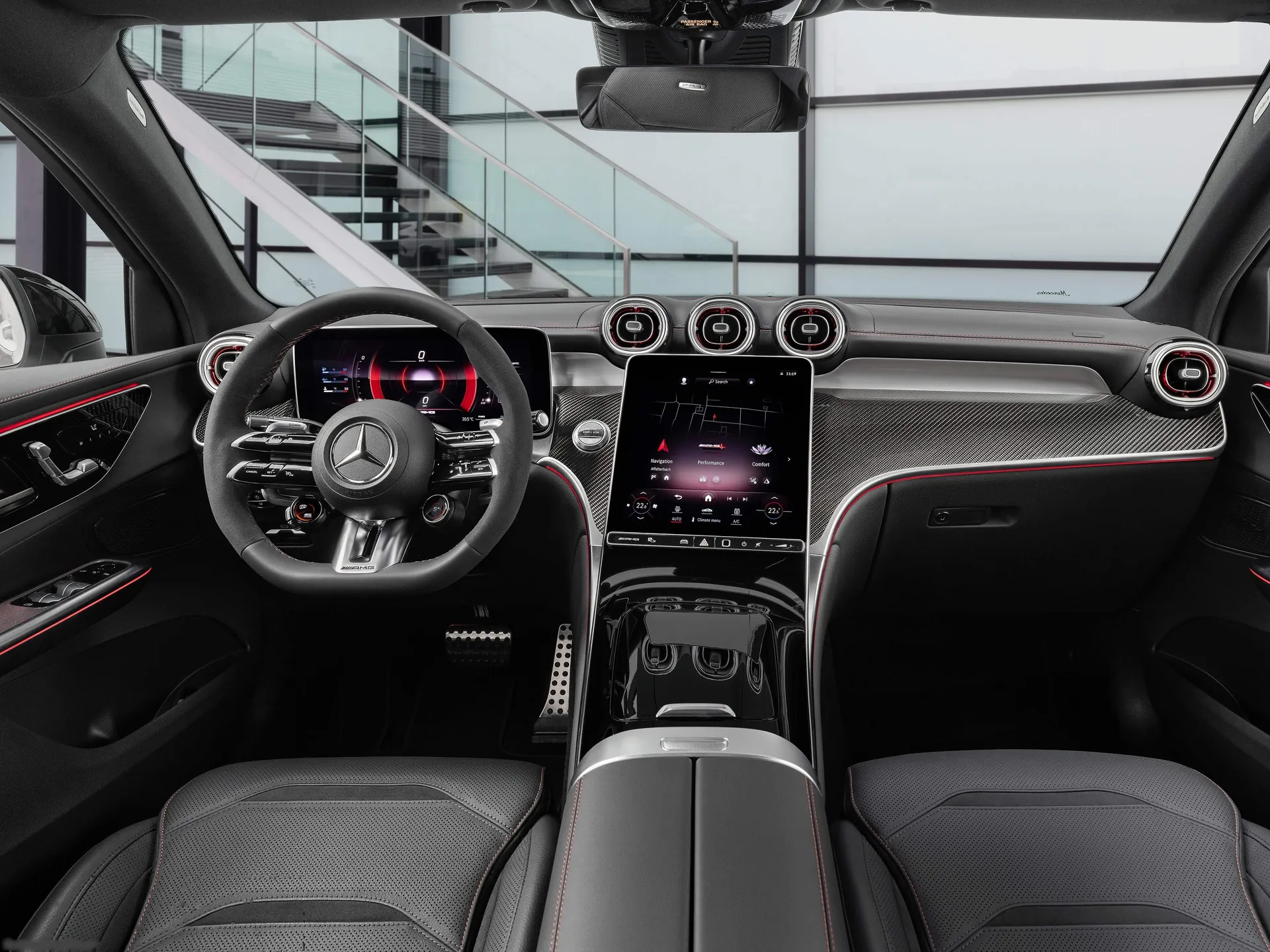 Mercedes-Benz GLC43 AMG Coupe (2024) - Interior
