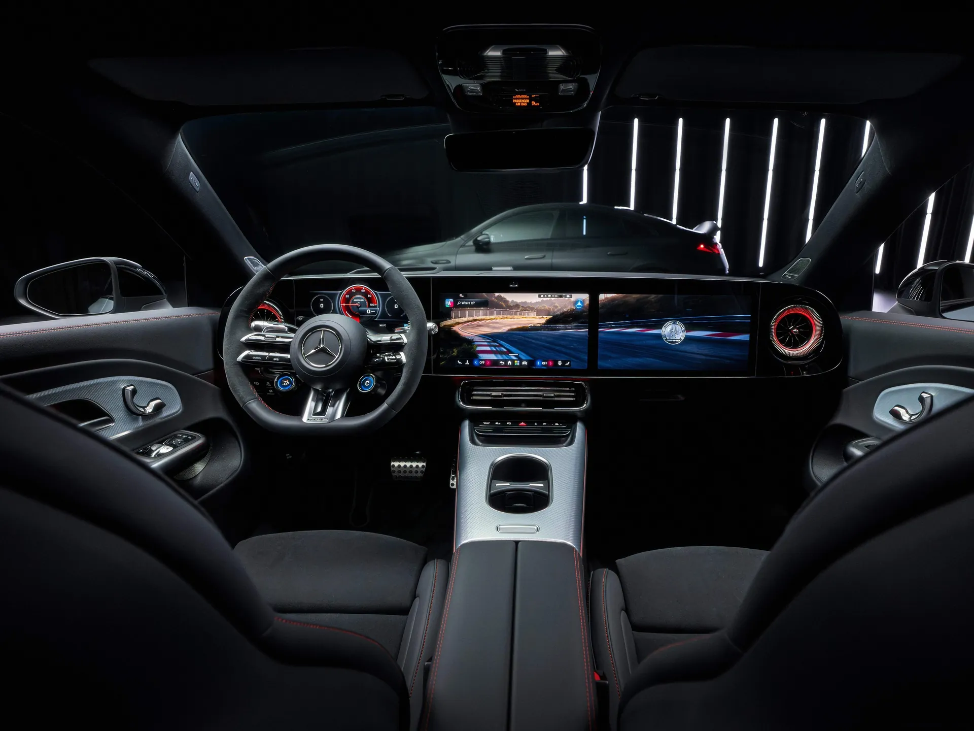 Mercedes-Benz CLA45 AMG 4Matic Shooting Brake (2027) – interiér