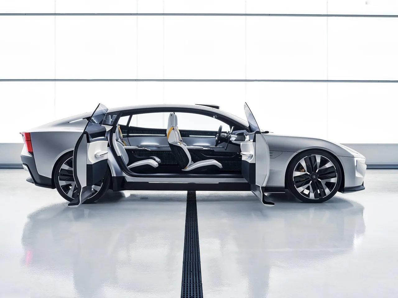 Polestar Precept Concept (2020) – boční profil