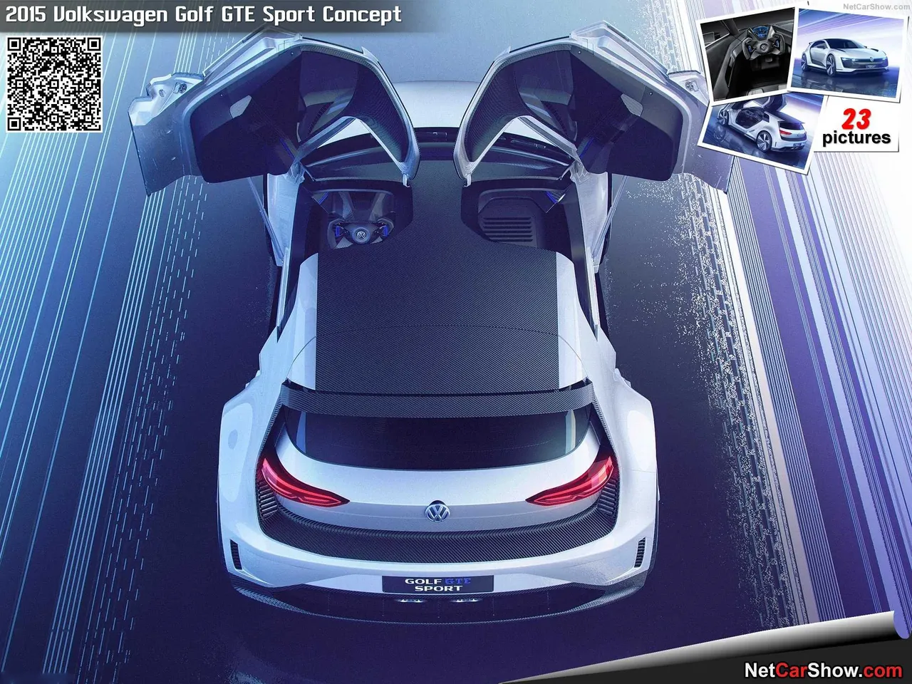 Volkswagen Golf GTE Sport Concept (2015) - Rear