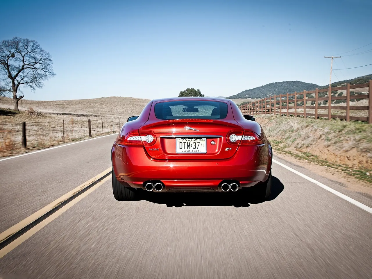 Jaguar XKR (2012) – zezadu