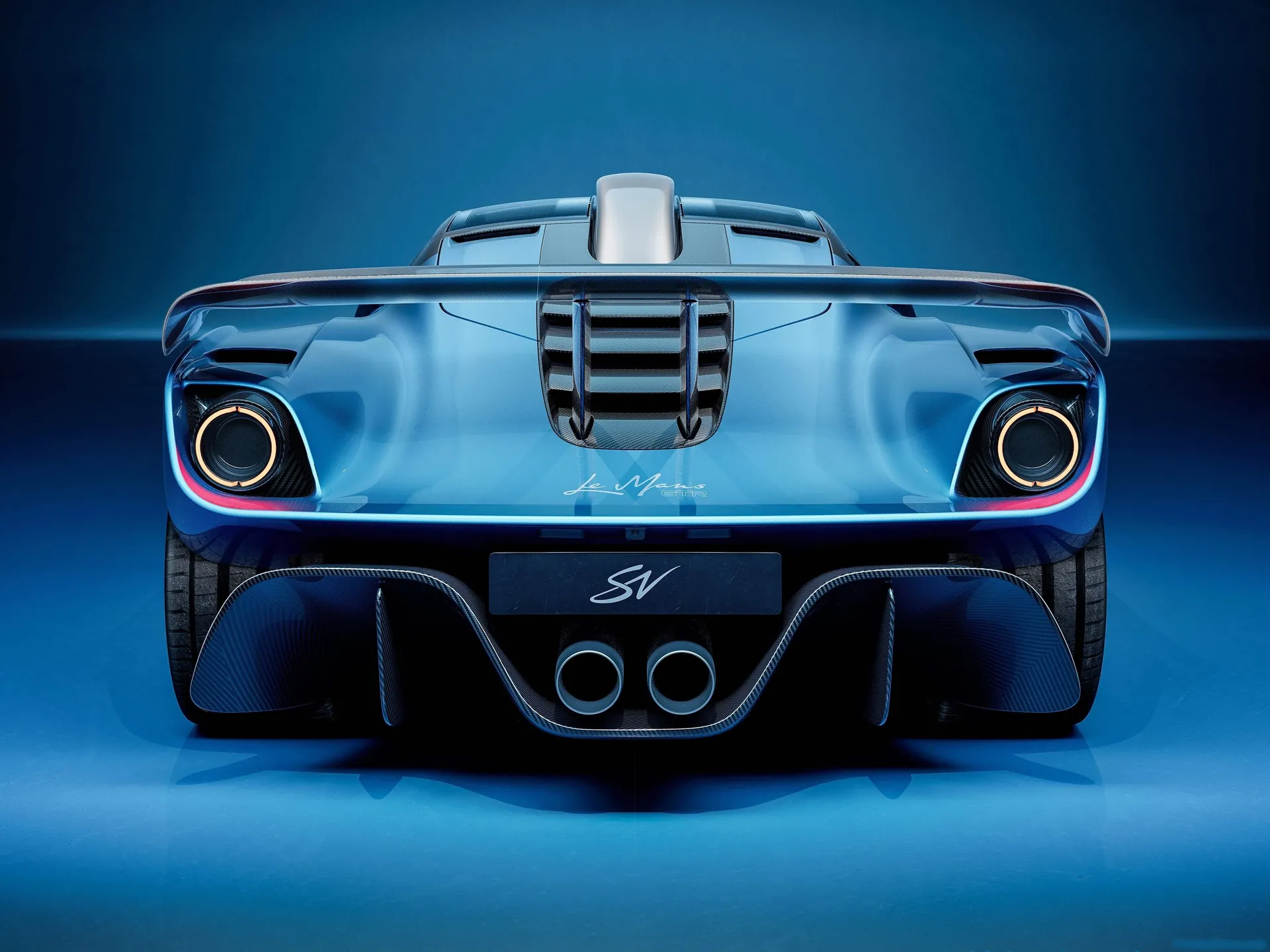 Gordon Murray Le Mans GTR (2027) – zezadu