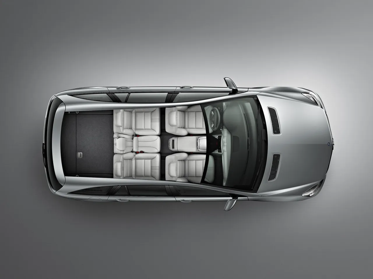 Mercedes-Benz R-Class (2011) – pohled shora