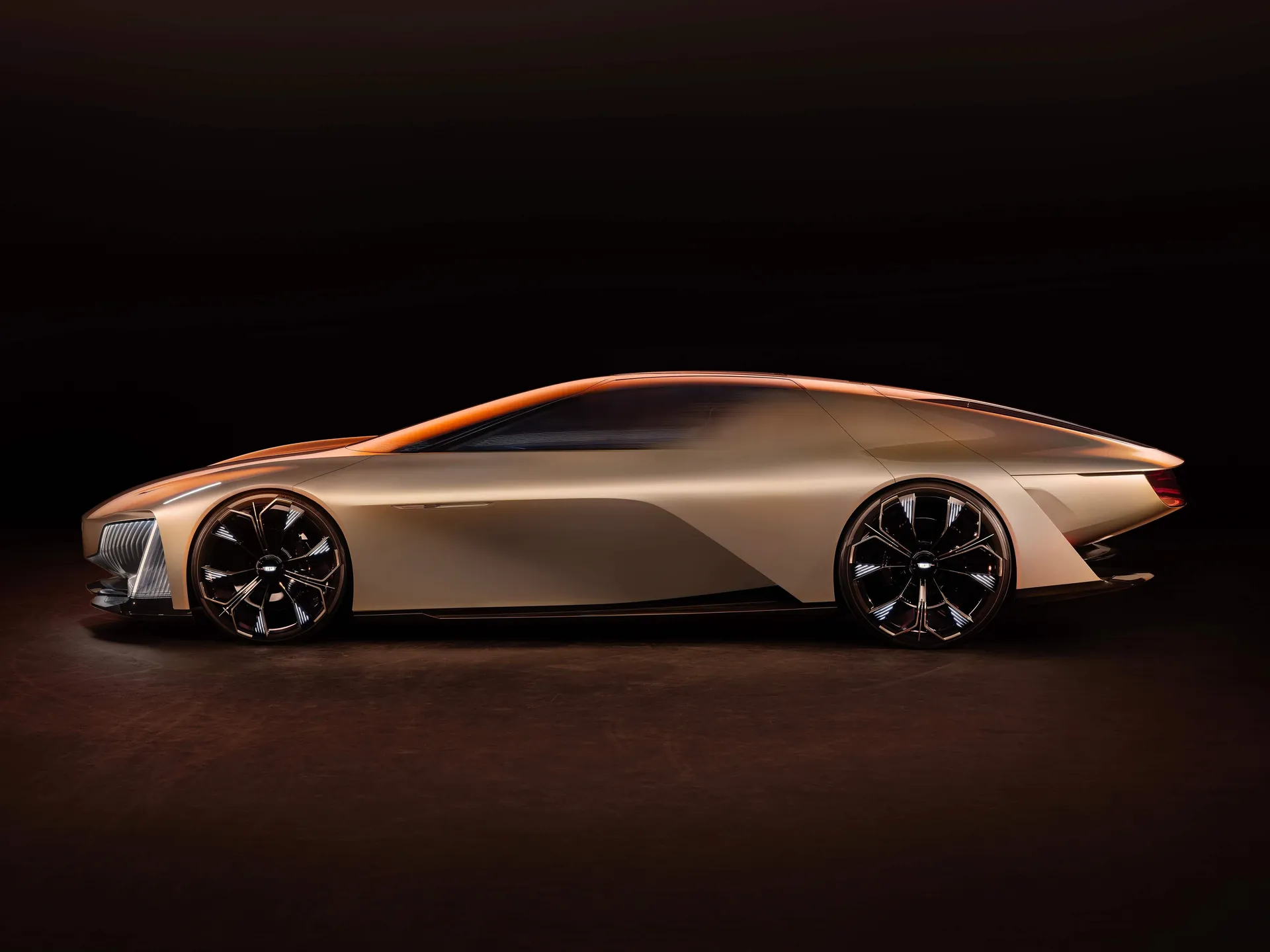 Cadillac Opulent Velocity Concept (2024) – boční profil