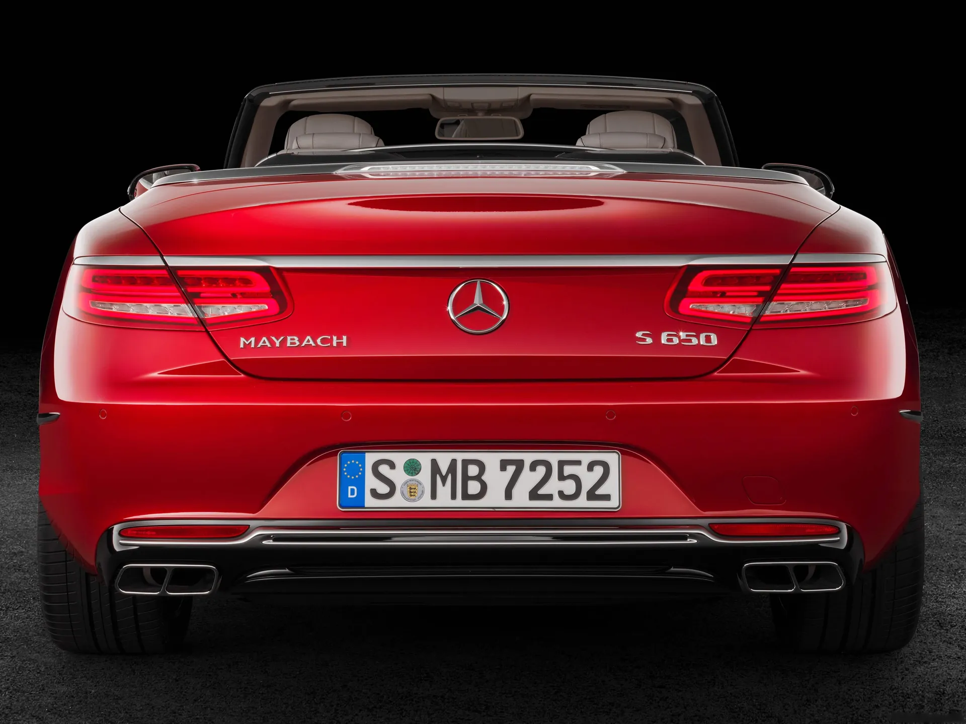 Mercedes-Benz S650 Cabriolet Maybach (2017) – zezadu
