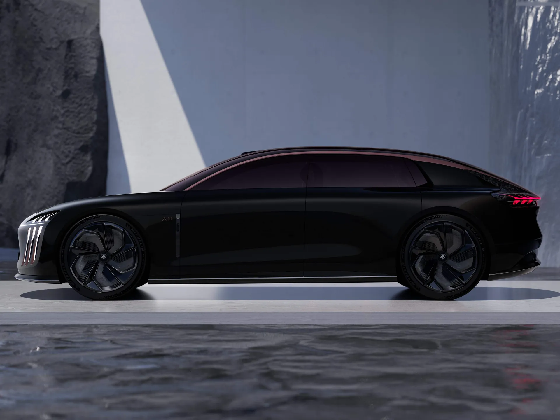 GAC Hyptec Earth Concept (2025) – boční profil