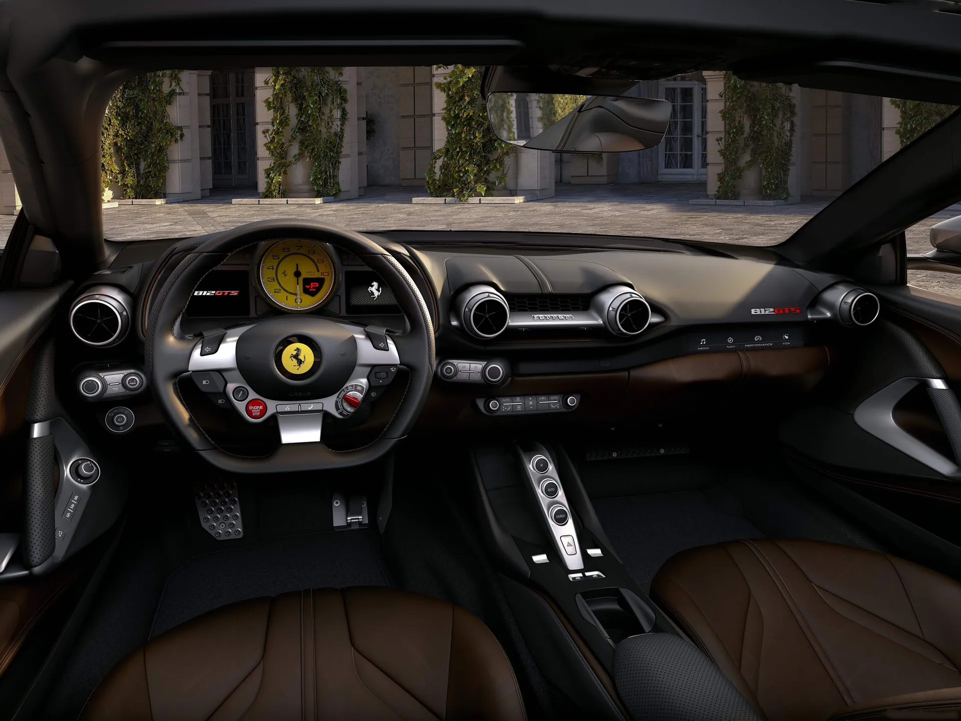 Ferrari 812 GTS (2020) – interiér