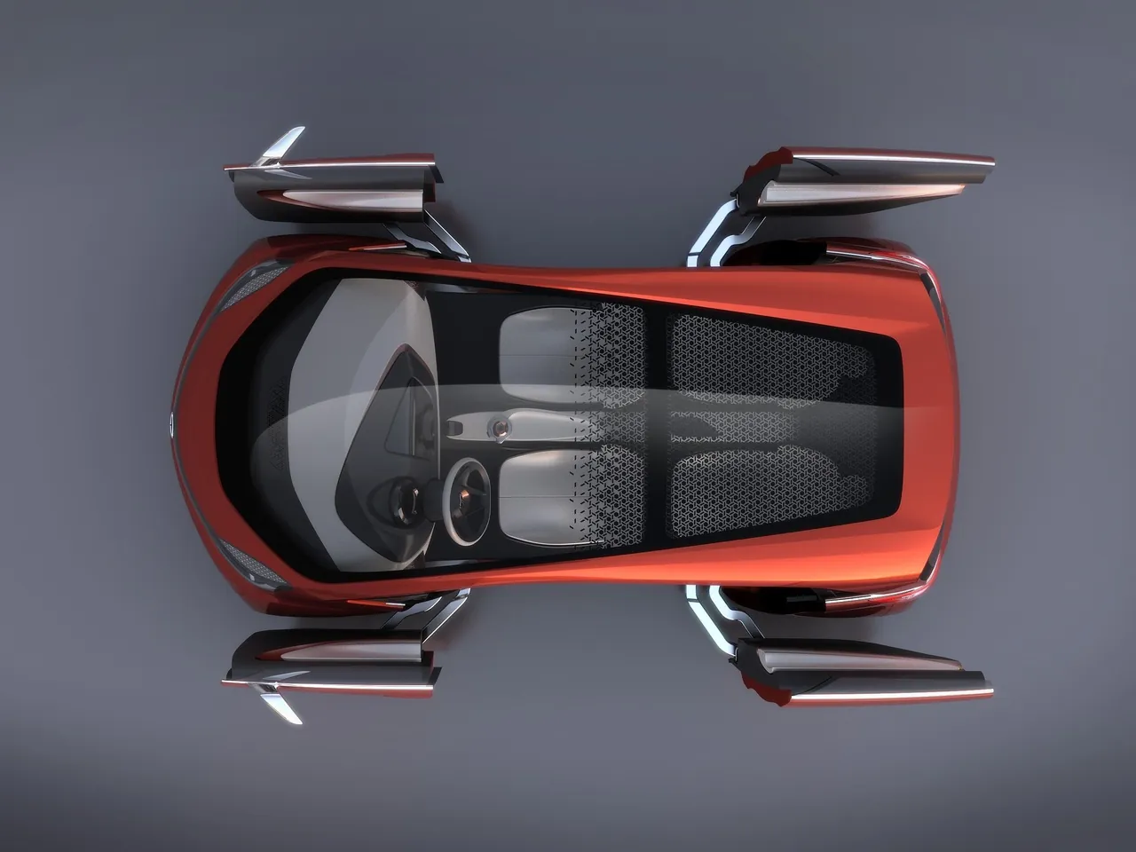 Tata Megapixel Concept (2012) – pohled shora