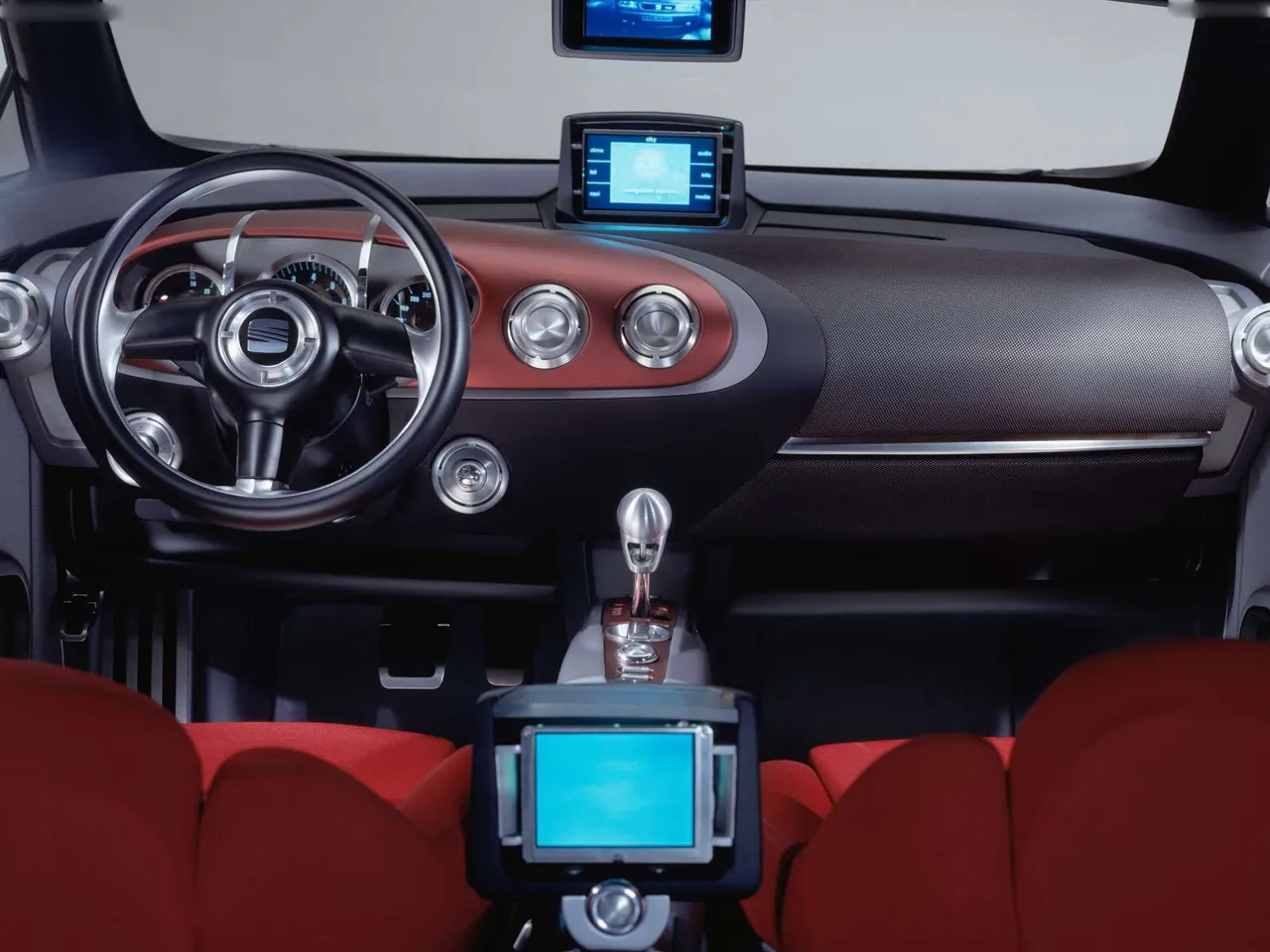 Seat Salsa Concept (2003) – interiér
