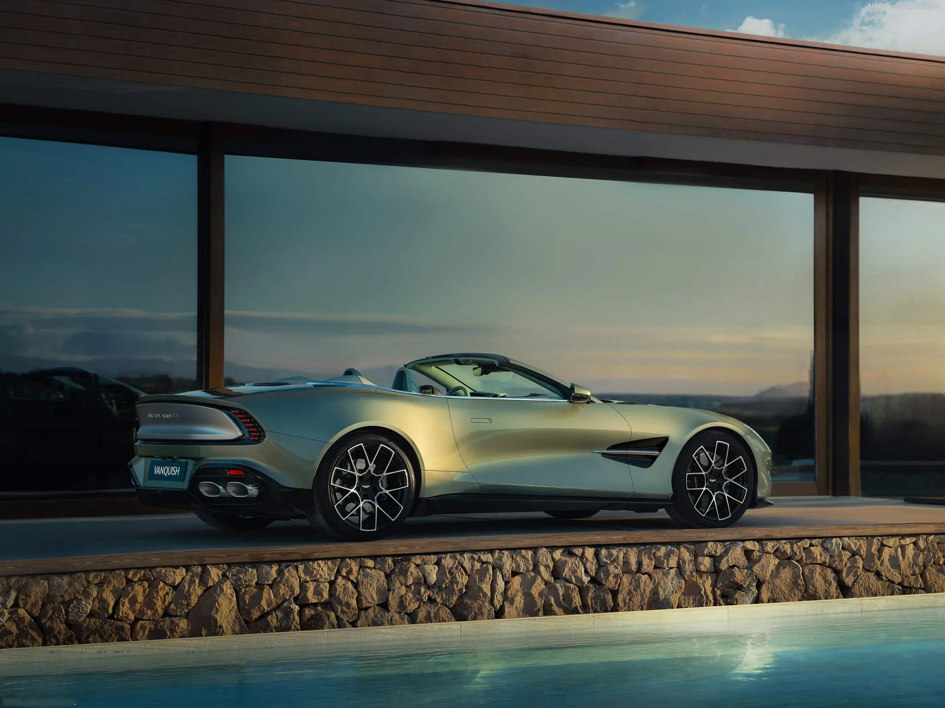 Aston Martin Vanquish Volante (2026) - Rear Three-Quarter