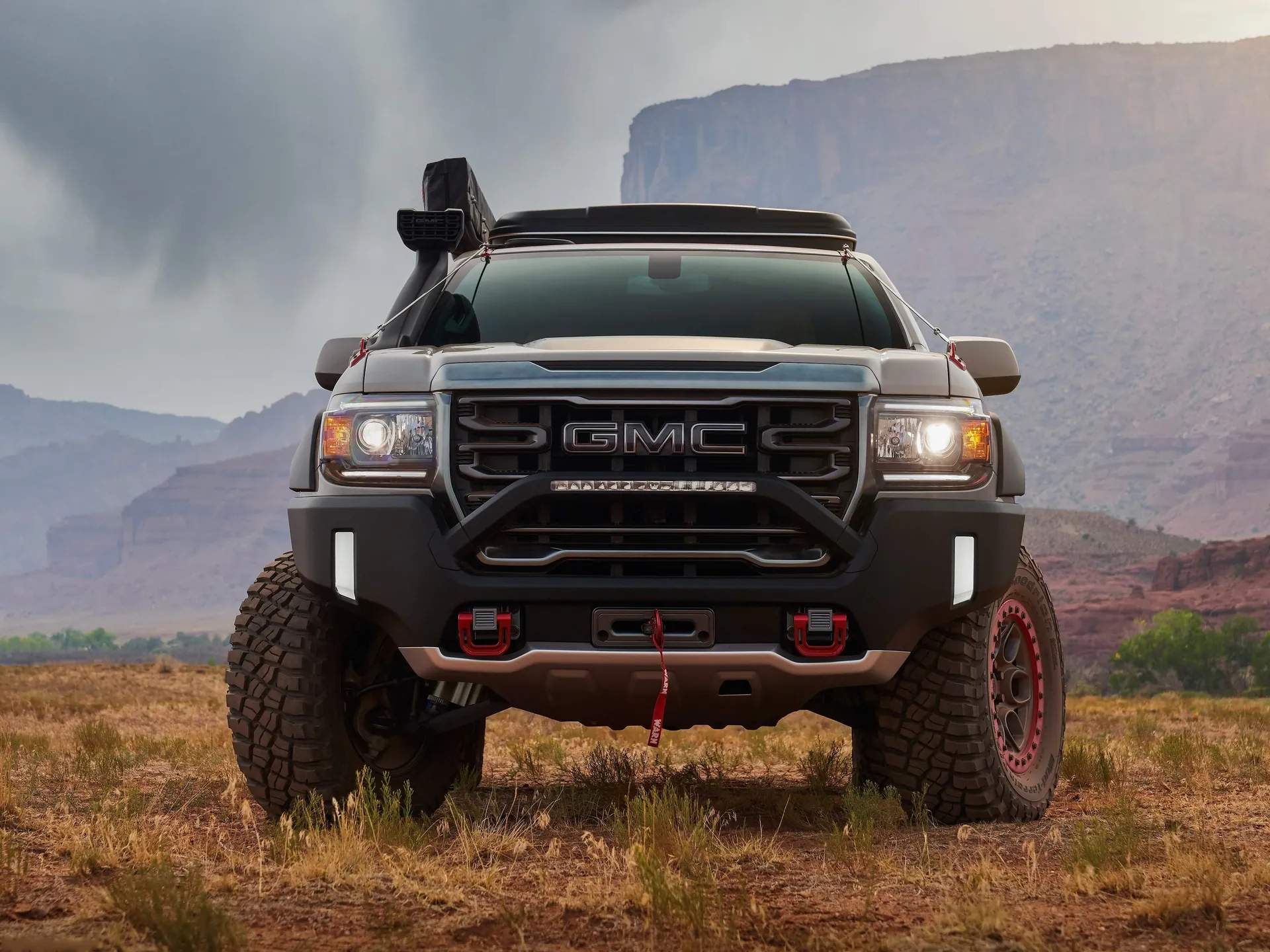 GMC Canyon AT4 OVRLANDX Concept (2021) – zepředu