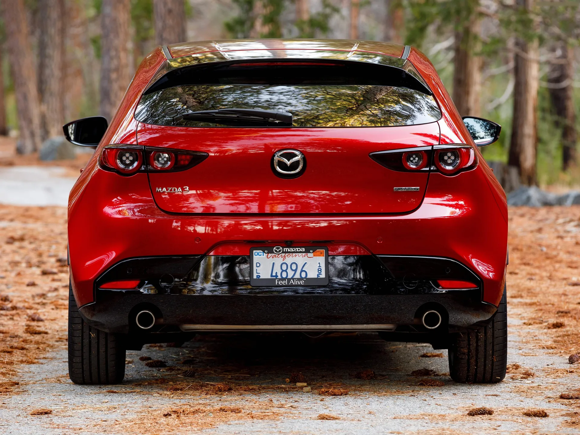 Mazda 3 (2019) – zezadu
