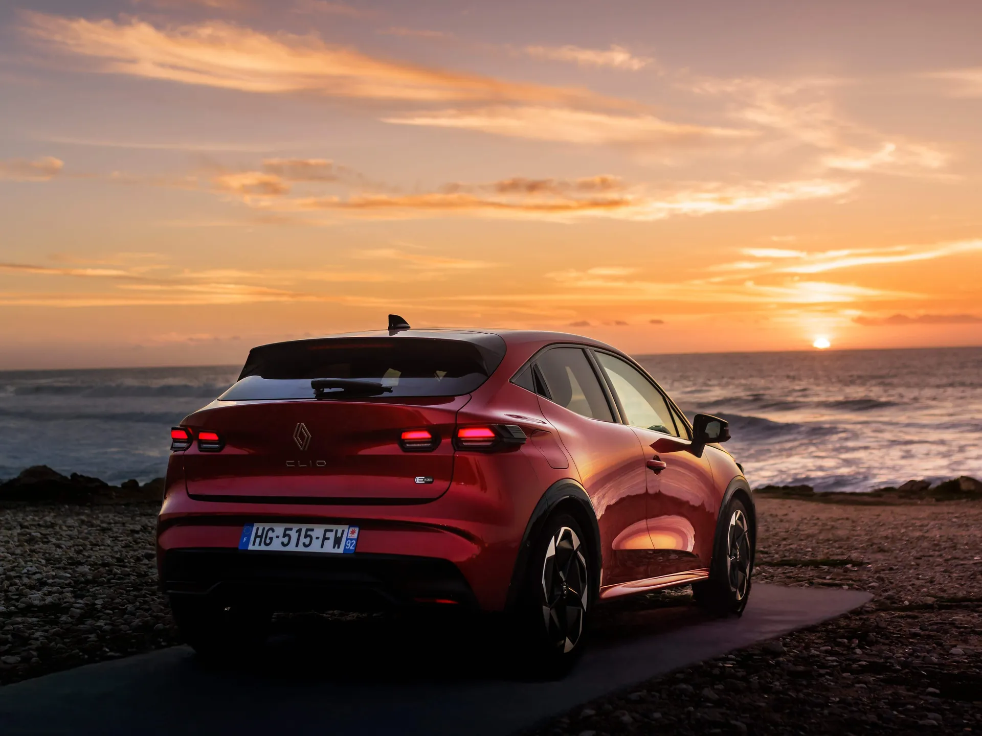 Renault Clio (2026) – zadní tříčtvrteční pohled