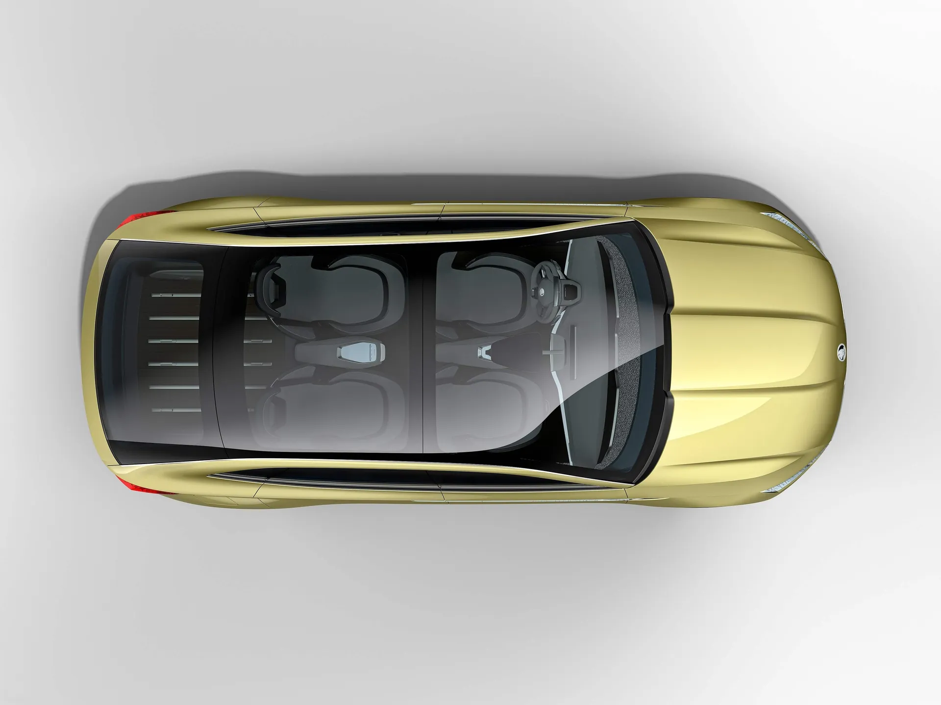 Skoda Vision E Concept (2017) – pohled shora