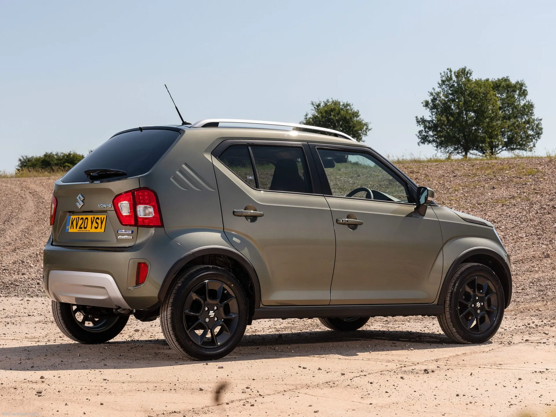 Suzuki Ignis (2020) – zadní tříčtvrteční pohled